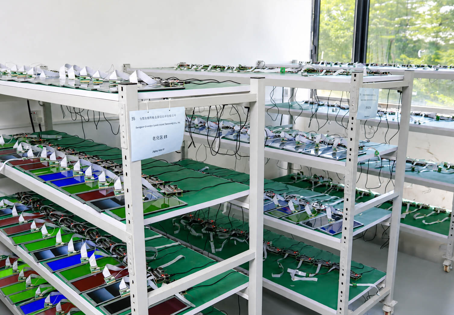 LCD Display Aging Test
